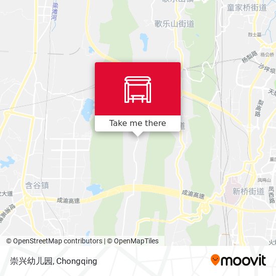 崇兴幼儿园 map