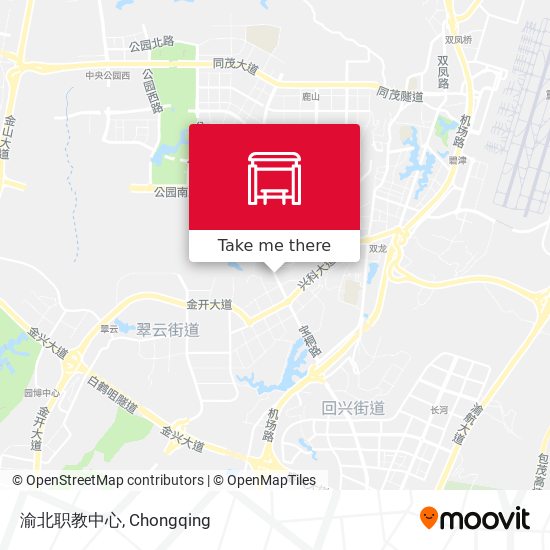 渝北职教中心 map