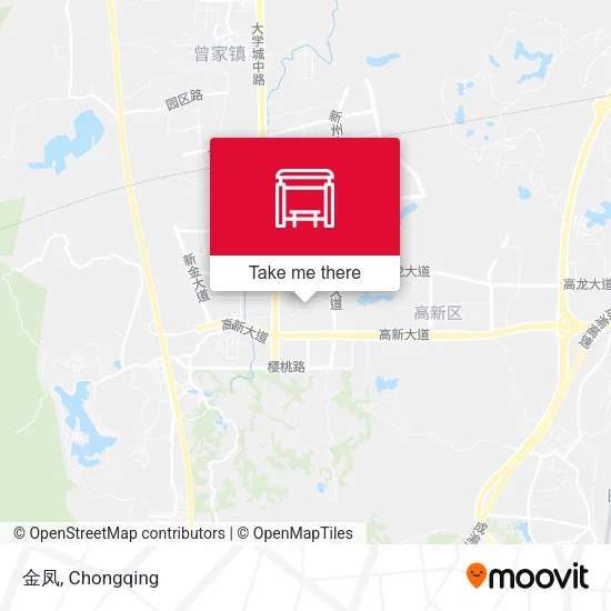 金凤 map