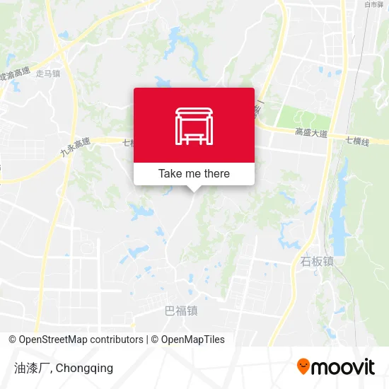 油漆厂 map