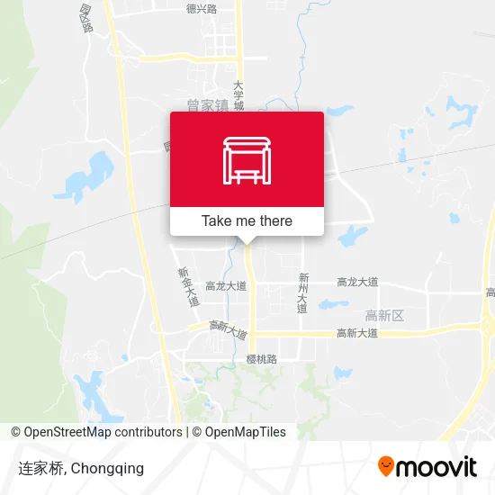 连家桥 map