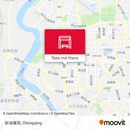 新城馨苑 map
