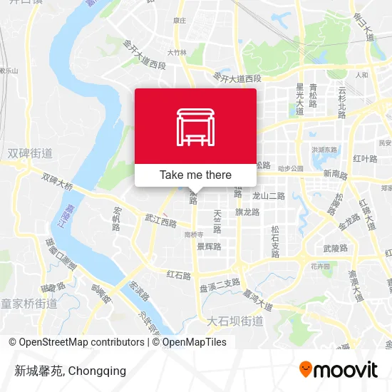 新城馨苑 map