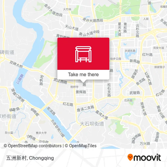 五洲新村 map