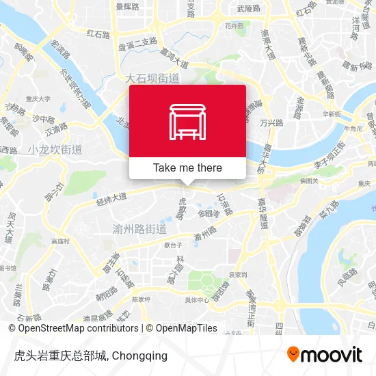 虎头岩重庆总部城 map