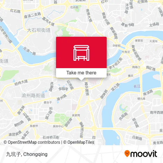 九坑子 map
