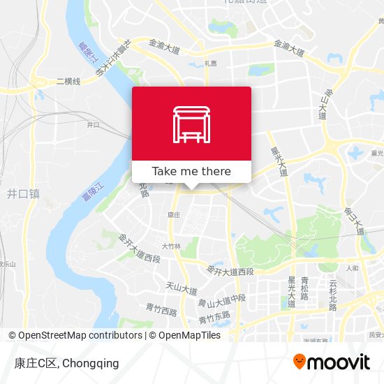 康庄C区 map