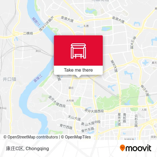 康庄C区 map