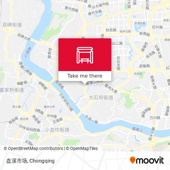 盘溪市场 map