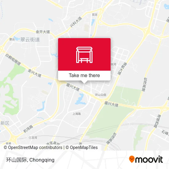 环山国际 map
