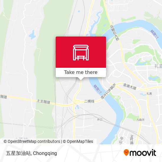 五星加油站 map