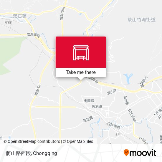 荫山路西段 map