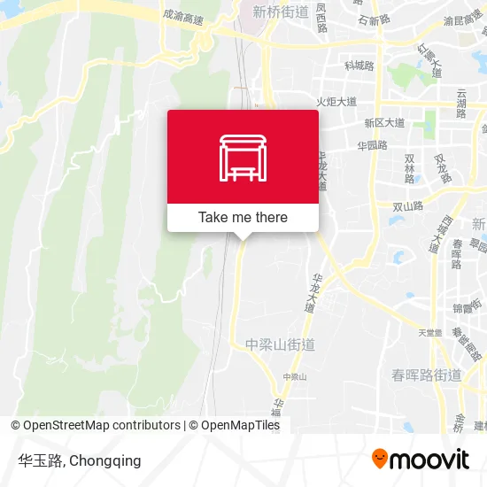 华玉路 map