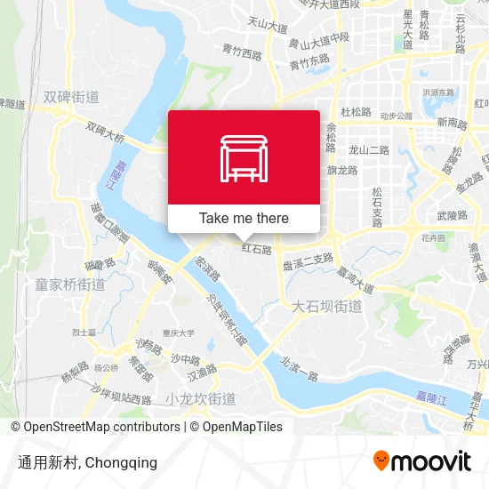 通用新村 map