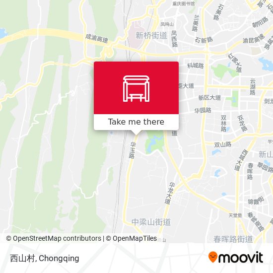 西山村 map