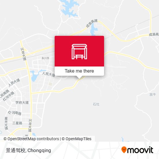 景通驾校 map