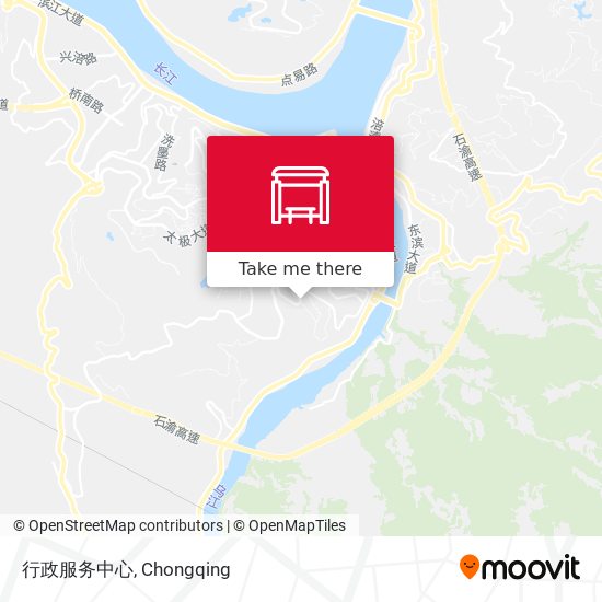 行政服务中心 map