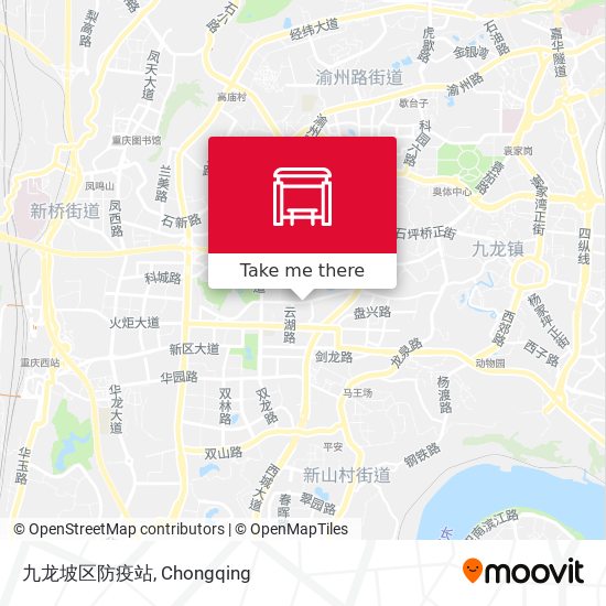 九龙坡区防疫站 map