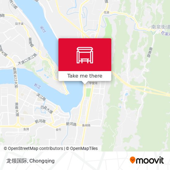 龙领国际 map