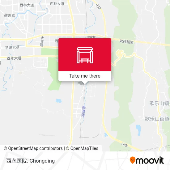 西永医院 map