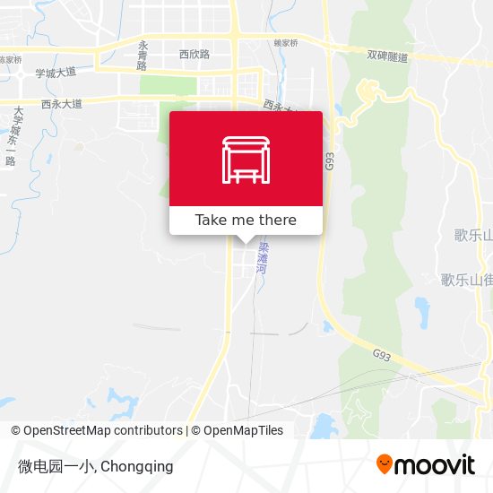 微电园一小 map