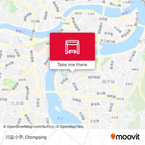 川益小学 map