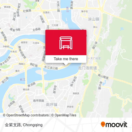 金紫支路 map