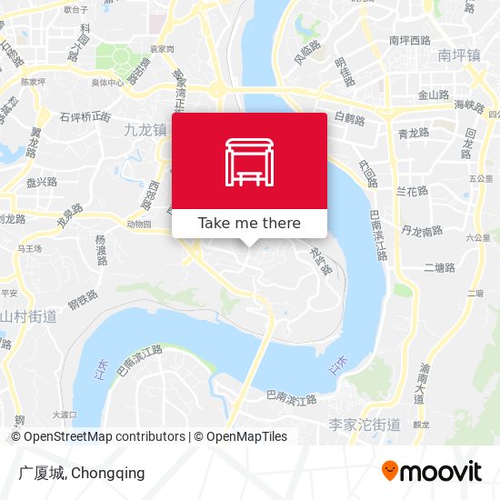 广厦城 map