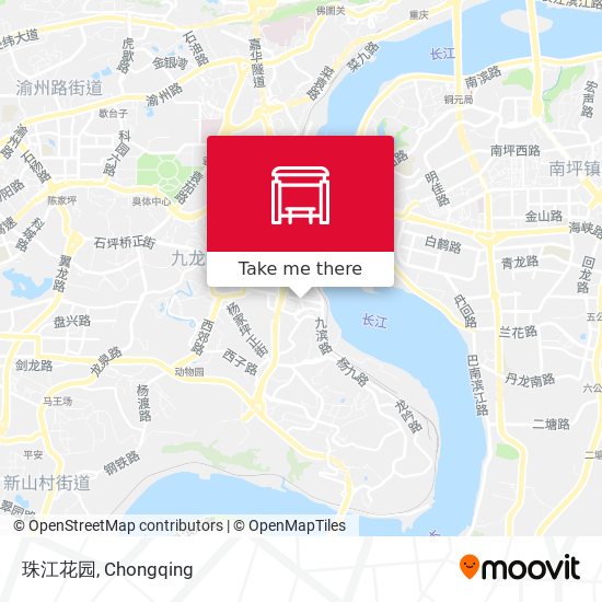 珠江花园 map