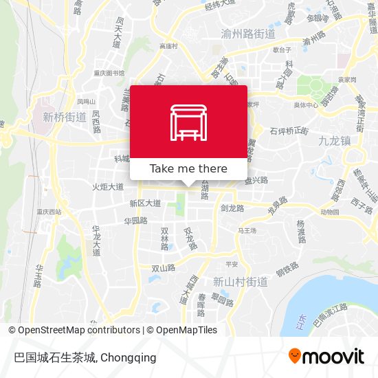 巴国城石生茶城 map