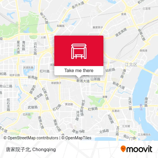 唐家院子北 map
