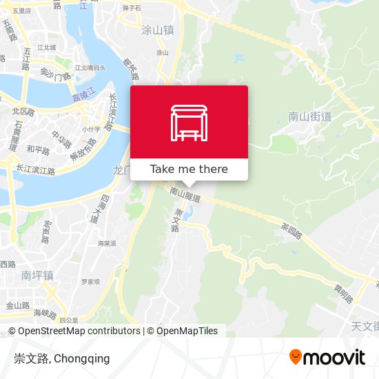 崇文路 map