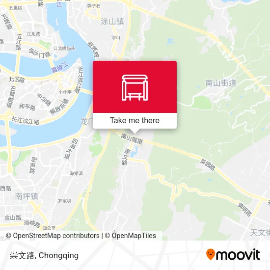 崇文路 map