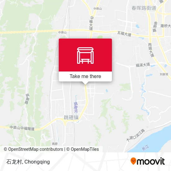 石龙村 map