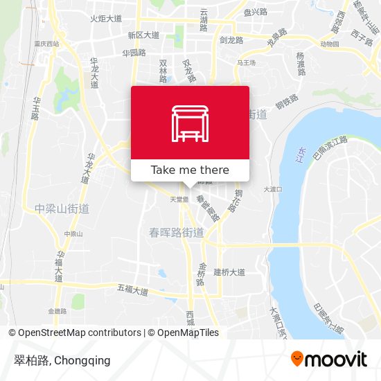 翠柏路 map