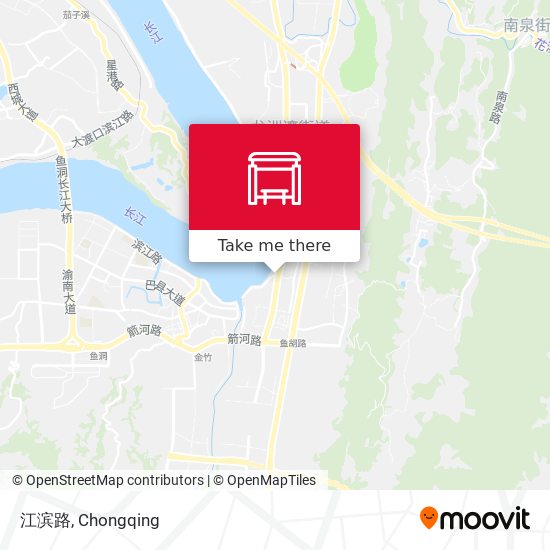 江滨路 map