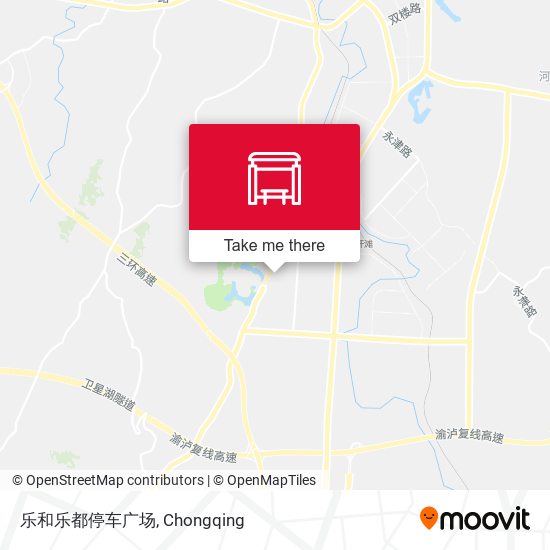 乐和乐都停车广场 map