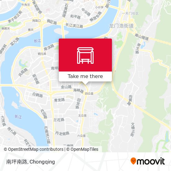 南坪南路 map