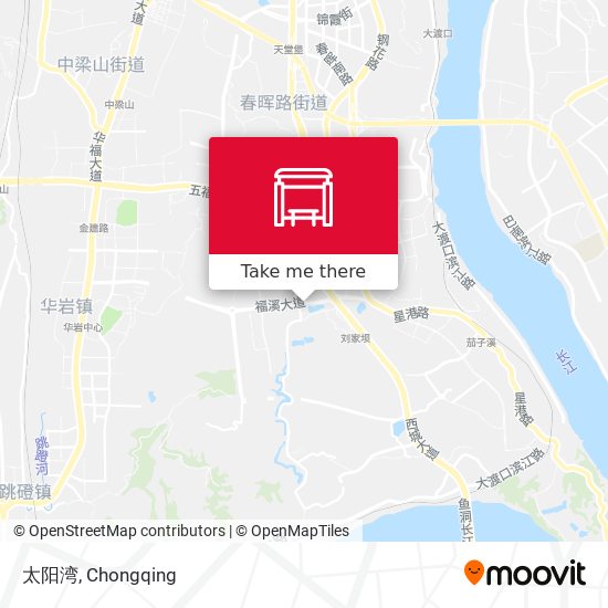 太阳湾 map