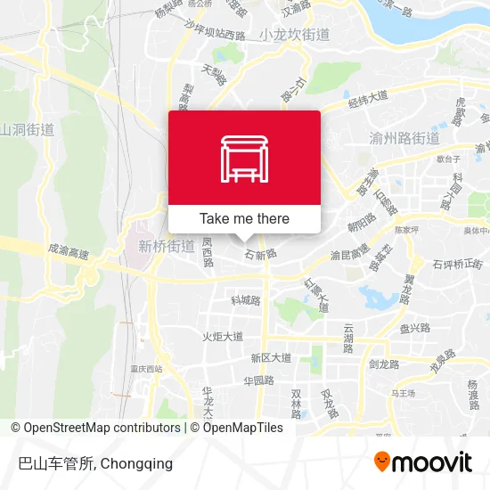 巴山车管所 map