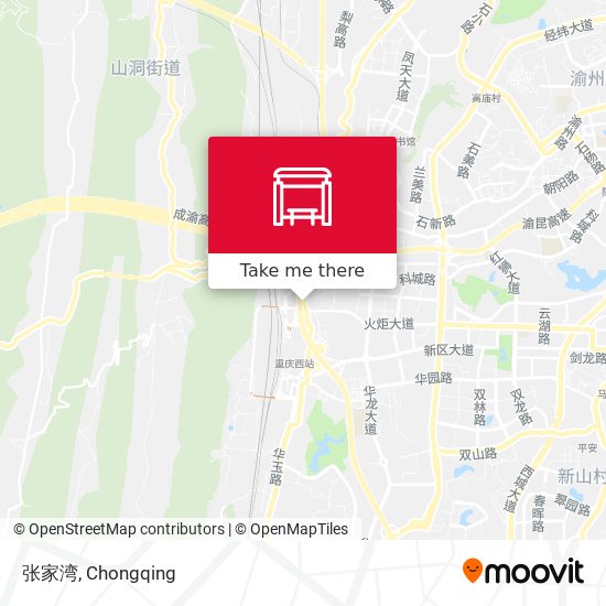 张家湾 map