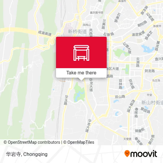 华岩寺 map