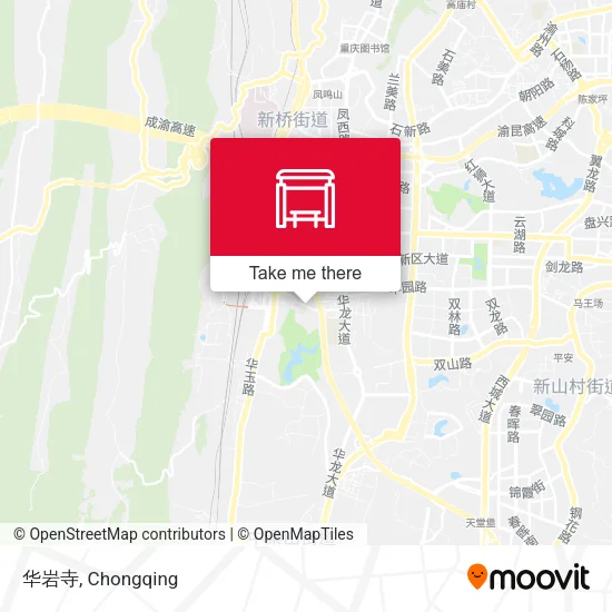 华岩寺 map