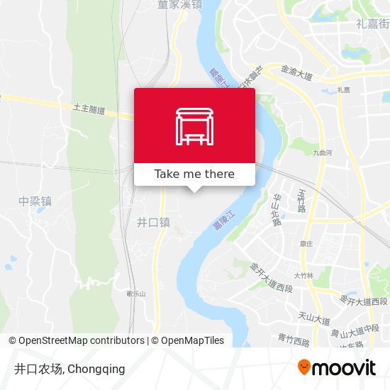 井口农场 map