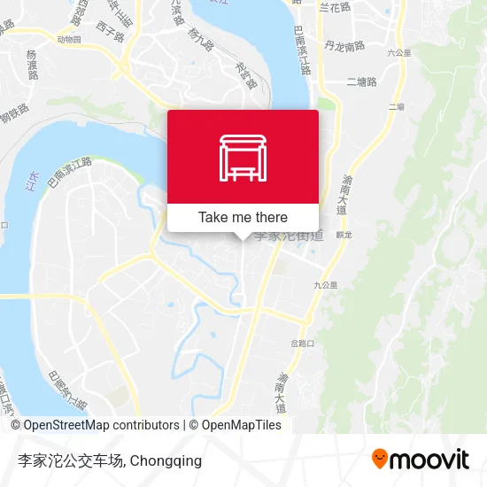 李家沱公交车场 map