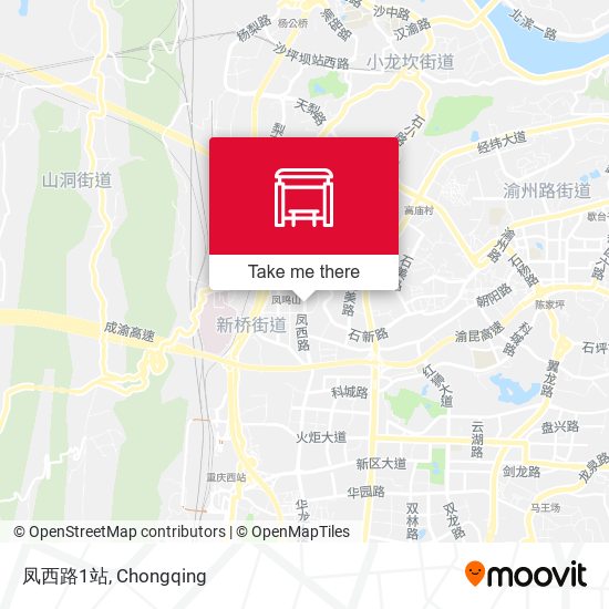 凤西路1站 map