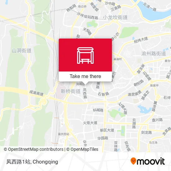凤西路1站 map