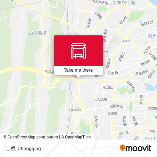 上桥 map