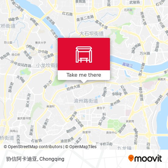协信阿卡迪亚 map