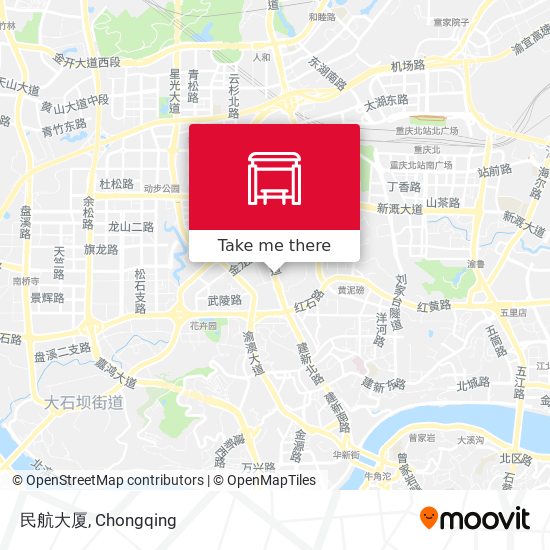 民航大厦 map